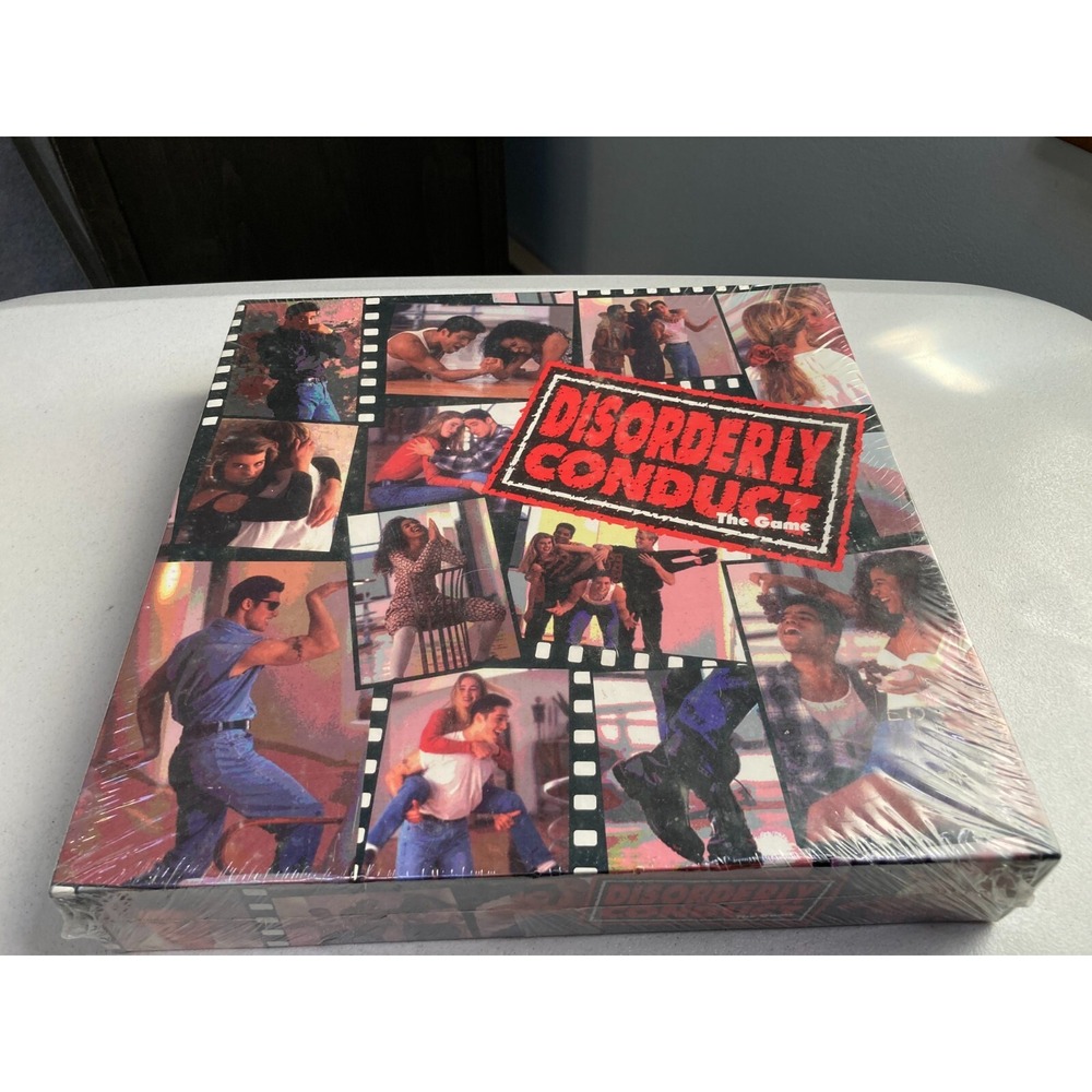 Vintage 1993 Disorderly Conduct The Game Men Vs Women Party Game New